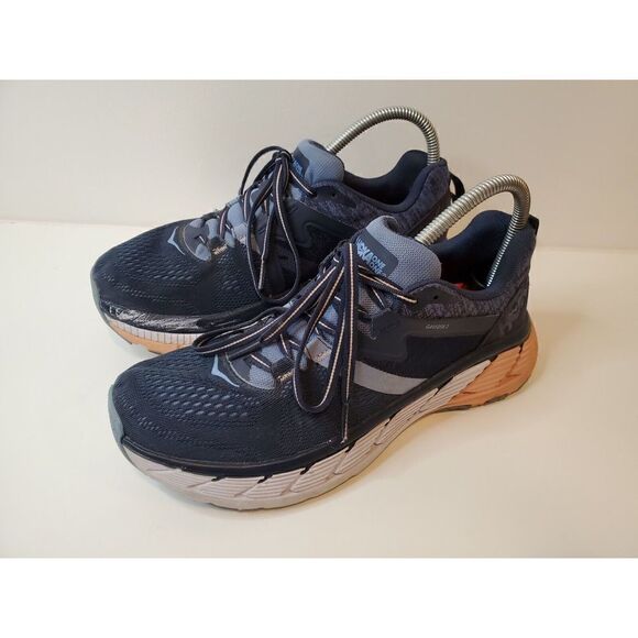 Hoka One One Gaviota 2 Running Shoes Womens Size 8.5 Blue Athletic Sneakers - Picture 3 of 12